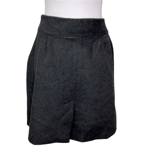 David N Camel Hair Skirt Black - Picture 3 of 5